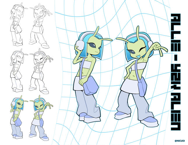 Allie Poses